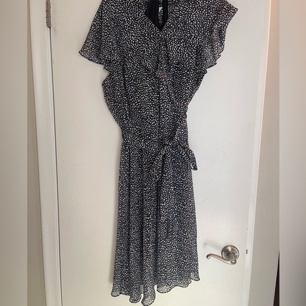 Christopher and Banks dress - modest - 2 layer